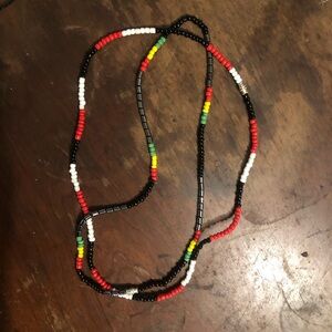 Bundle of necklaces.